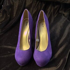 Purple Platform Heels